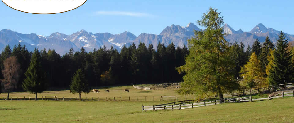 Il Tschöggelberg e le montagne del Gruppo di Tessa